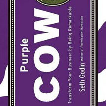 Purple Cow Book Cover
