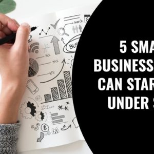 5 Small Businesses You Can Start for Under $100 | Startup Business Ideas