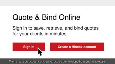 Quote & Bind Liability Insurance Online with Hiscox NOW